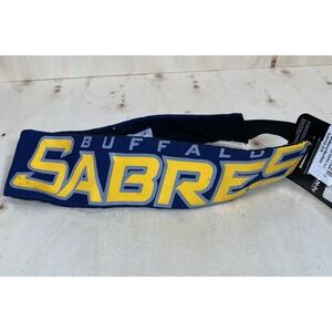 Buffalo Sabres NHL Hockey Fan Band Hair Band Wear‎ Rare Stitched Logo NWT